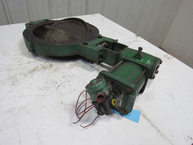 Fisher Type 7810 Size 14 Class 150 90° Rotation Disc Shut Off Valve W/ Actuator