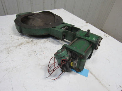 Fisher Type 7810 Size 14 Class 150 90° Rotation Disc Shut Off Valve W/ Actuator