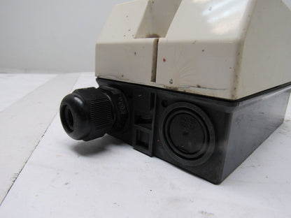 Telemecanique V02 10A Switch W/Aux Contacts & Enclosure