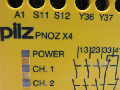 PILZ PN0Z X4 Safety Relay 24VDC 2.5W 3N/01N/C