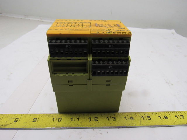 Pilz PNOZ X9P 777609 24 VDC 7 N/O 2 N/C 2SO Safety Relay Module