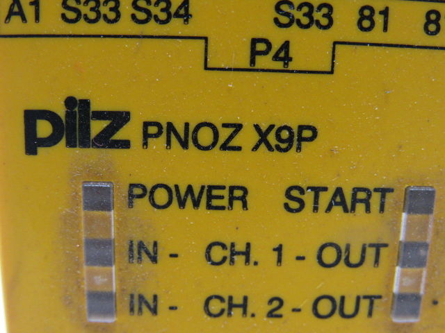 Pilz PNOZ X9P 777609 24 VDC 7 N/O 2 N/C 2SO Safety Relay Module
