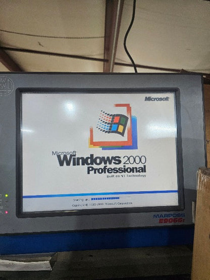 Marposs E960r 866NHG0BD01 Industrial Flat Panel Computer Interface 15" Display