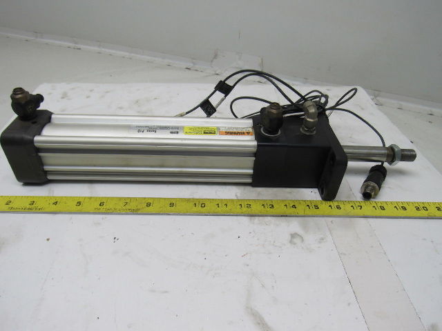 Parker P1D4L050MC-0200N1NNN 50mm Bore 20mm Stroke 10 Bar W/ Sensors