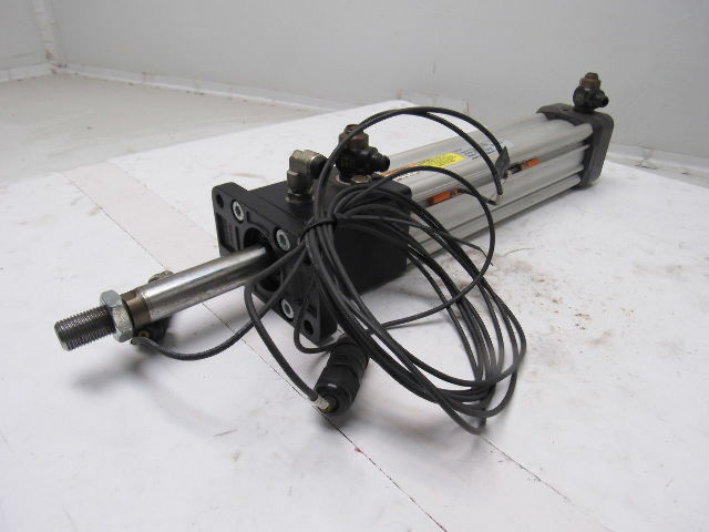 Parker P1D4L050MC-0200N1NNN 50mm Bore 20mm Stroke 10 Bar W/ Sensors