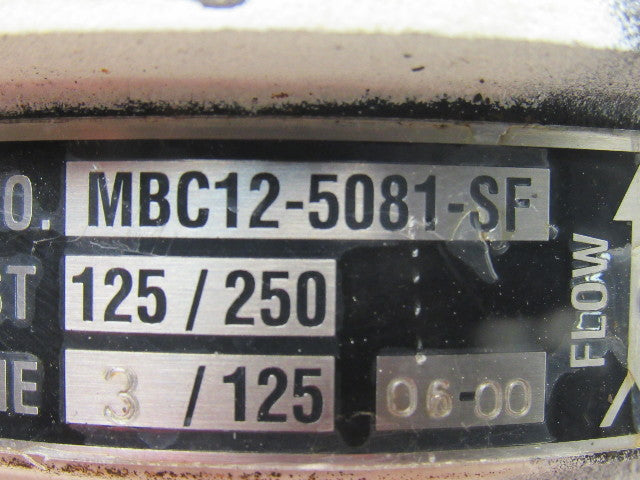 Gulf Valve MBC12-5081-SF 3" Wafer Check Valve