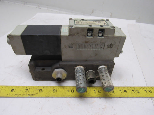 Numatics 13SA43AM056Y61 Pneumatic Air Solenoid Valve 24VDC W/manifold Block