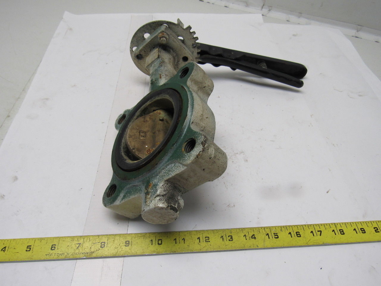 Stockham LG712-BS3-EM 3" Lug Type Butterfly Valve W/Manual Hand Lever Actuated