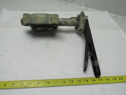 Stockham LG712-BS3-EM 3" Lug Type Butterfly Valve W/Manual Hand Lever Actuated