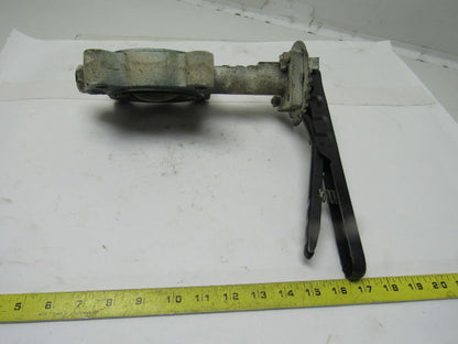 Stockham LG712-BS3-EM 3" Lug Type Butterfly Valve W/Manual Hand Lever Actuated