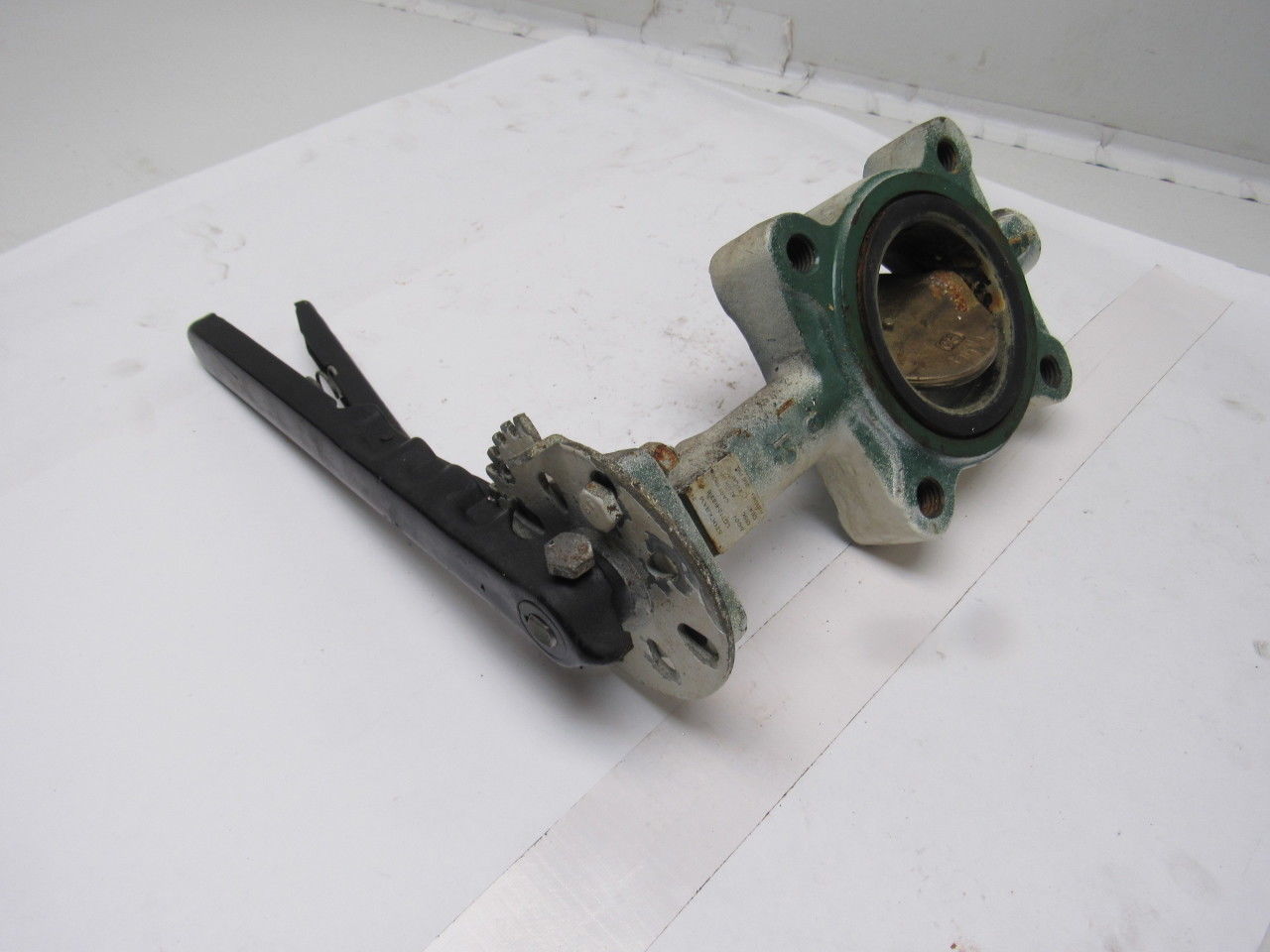 Stockham LG712-BS3-EM 3" Lug Type Butterfly Valve W/Manual Hand Lever Actuated