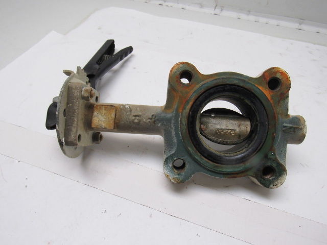 Stockham LG712-BS3-EM 2-1/2" Lug Type Butterfly Valve W/Hand Lever Actuated