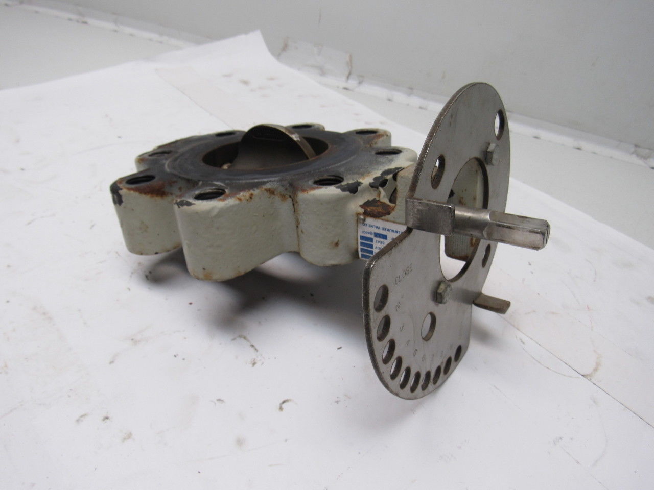 Milwaukee HP3LCS4211 3" Lug Type Butterfly Valve 740PSI Bad Seat