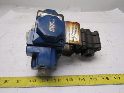 SVF Model NHS20-2C Actuator W/1/2" NPT Ball Valve