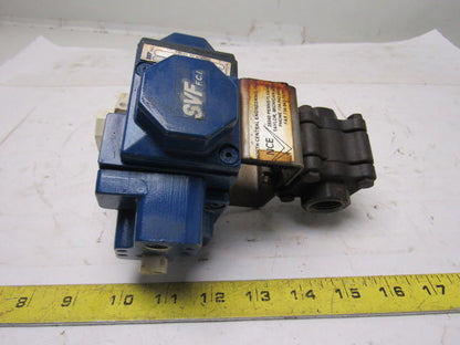 SVF Model NHS20-2C Actuator W/1/2" NPT Ball Valve