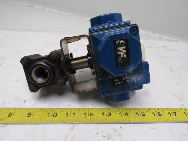 SVF Model NHS20-2C Actuator W/1/2" NPT Ball Valve