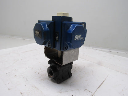 SVF Model NHS20-2C Actuator W/1/2" NPT Ball Valve