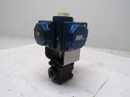 SVF Model NHS20-2C Actuator W/1/2" NPT Ball Valve