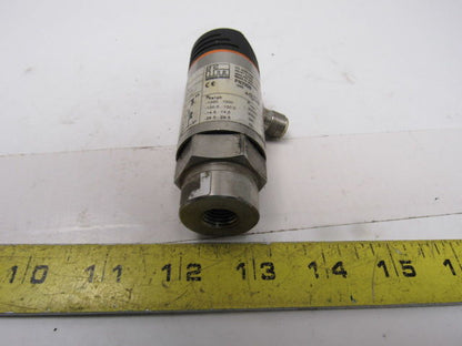 IFM Efector PN7209 Electronic Pressure Monitor 1/4" NPT 0-1450 psi