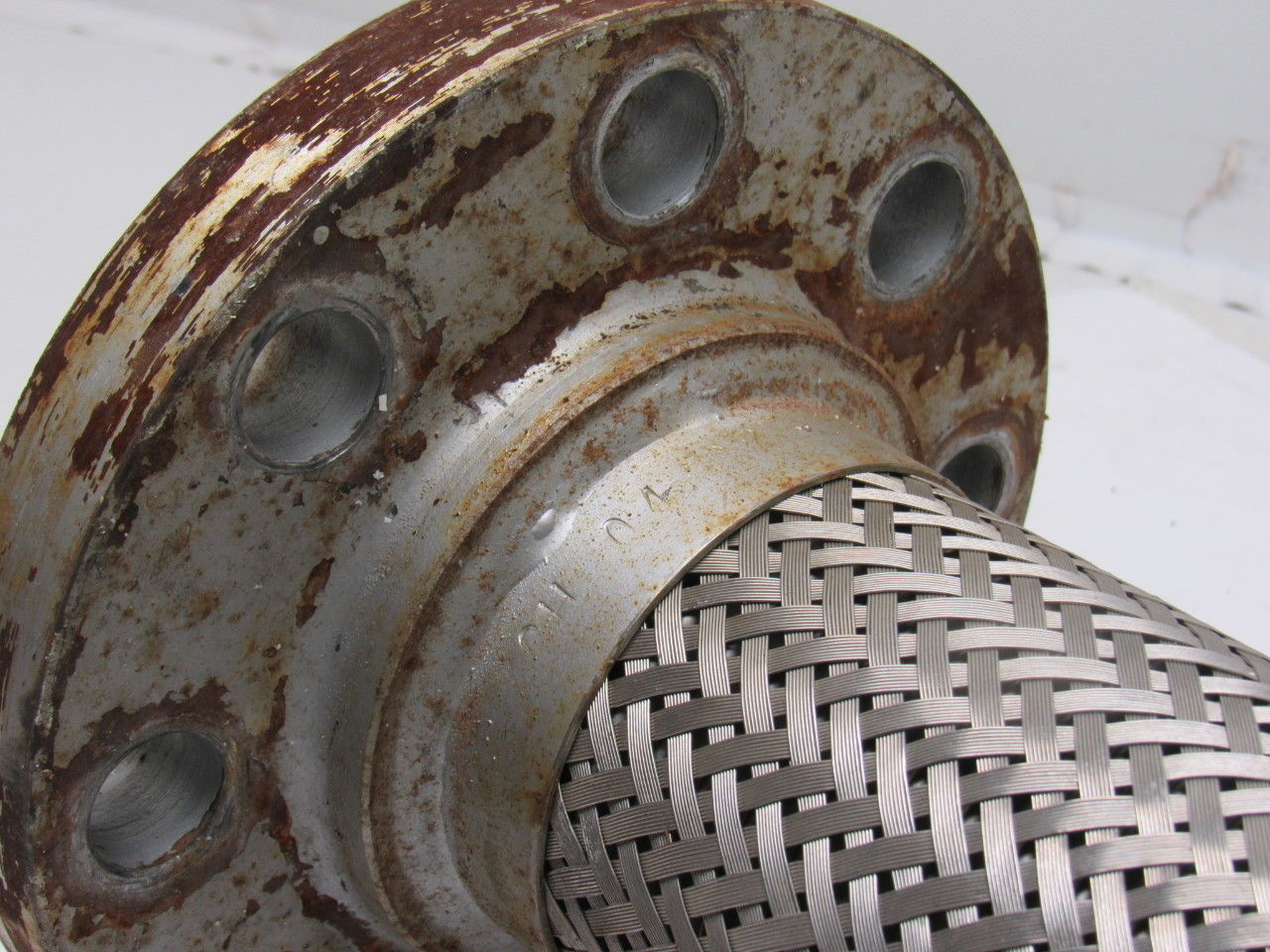 3"x 11-1/2" Stainless Steel Braided Bellows Expansion Joint