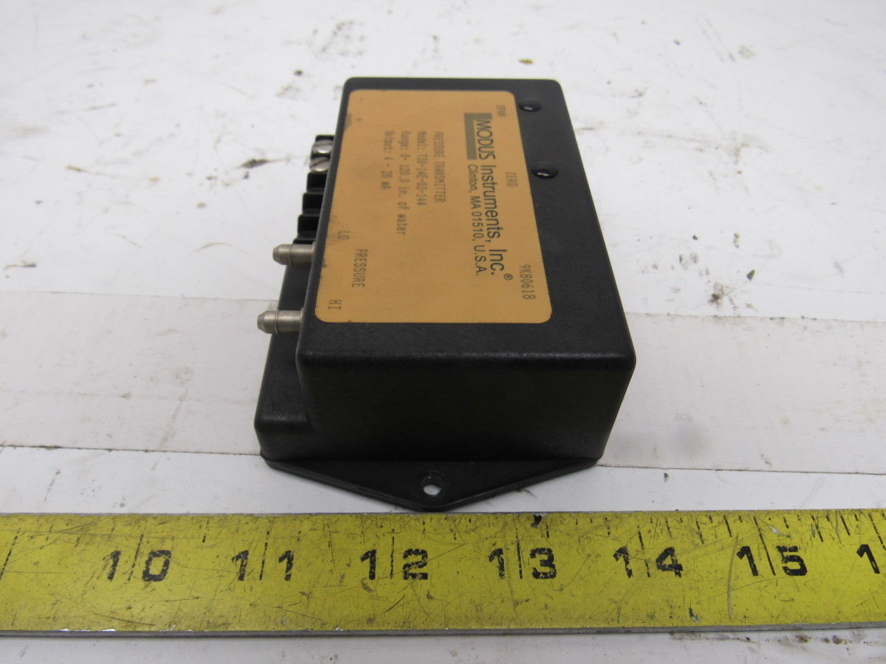 MODUS Instruments Inc. T30-14E-03-144 Pressure Transmitter 0-120 in of Water
