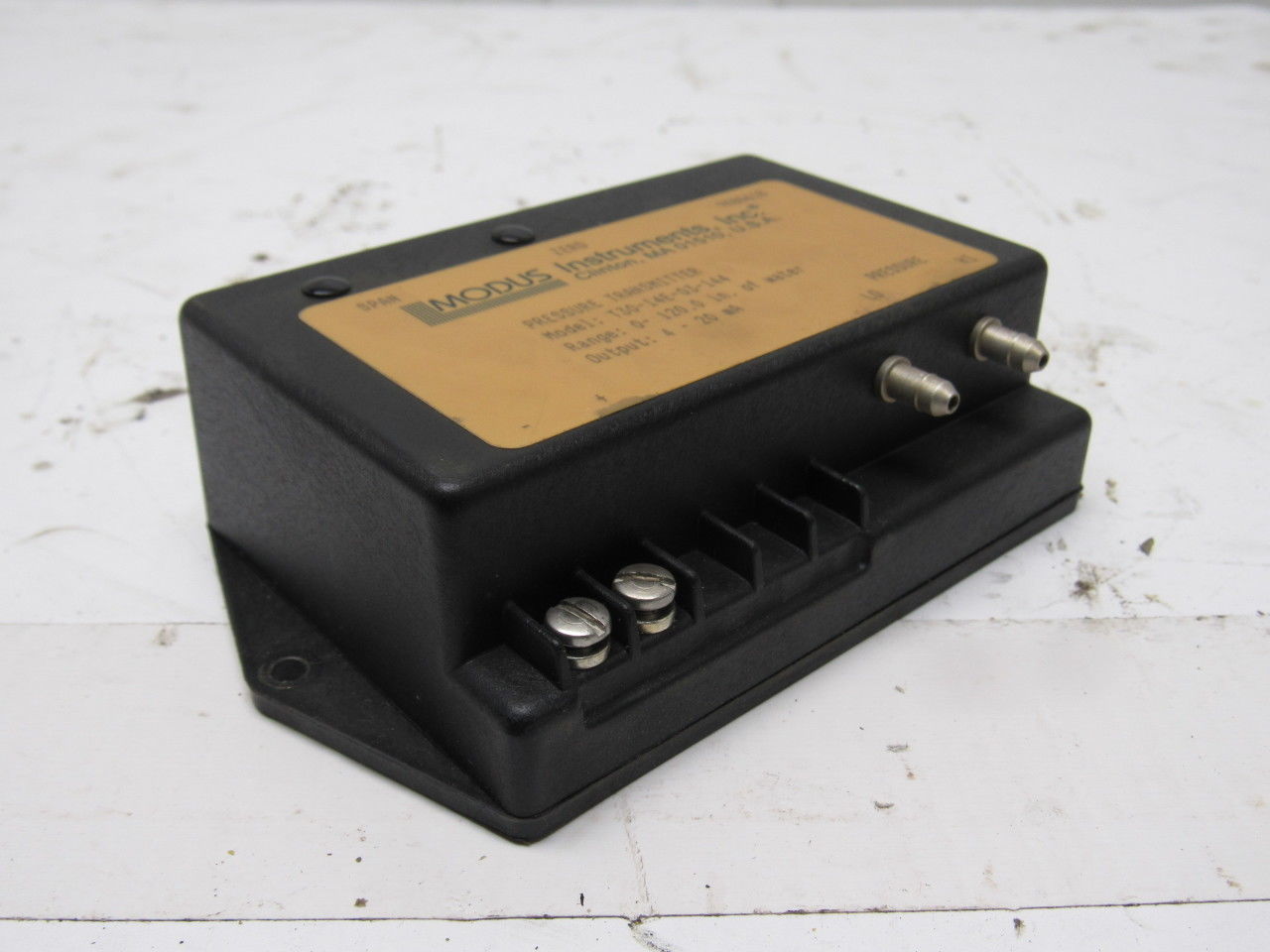 MODUS Instruments Inc. T30-14E-03-144 Pressure Transmitter 0-120 in of Water