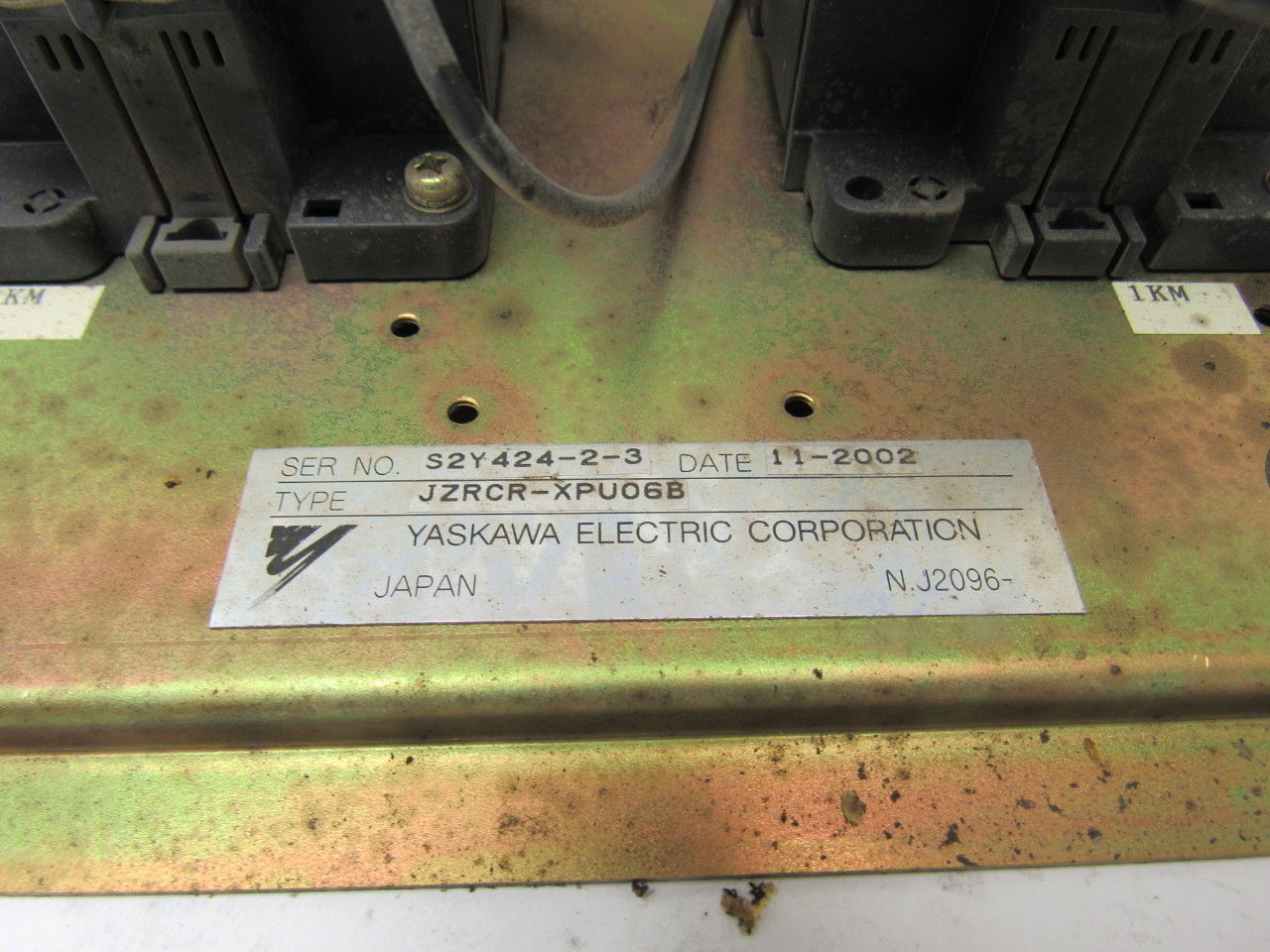Yaskawa JZRCR-XPU06B Motoman Controller Servo Power Supply