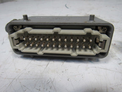 Harting HS12 24Pin 16A 380V Male Female Hinge Lock Cable Plug Ends