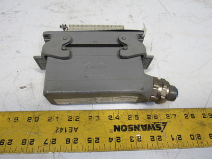 Harting HS12 24Pin 16A 380V Male Female Hinge Lock Cable Plug Ends