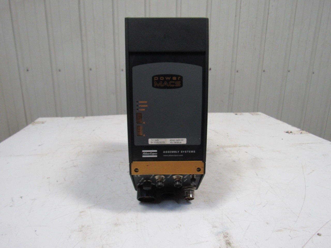 Atlas Copco TC 54S 4240 0450 81 200-480V 3Ph In 0-1600Hz Output Torque Controller