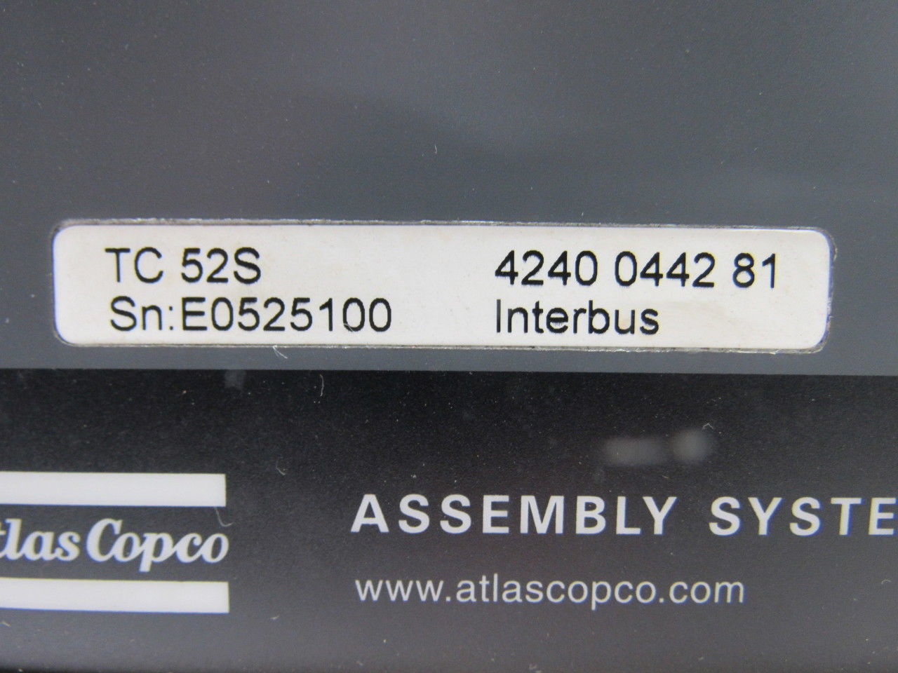 Atlas Copco TC 52S 4240 0442 81 200-480V 3Ph 0-480V 0-1600Hz Output Controller