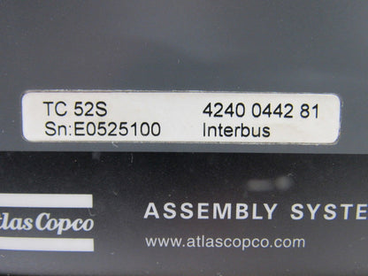 Atlas Copco TC 52S 4240 0442 81 200-480V 3Ph 0-480V 0-1600Hz Output Controller