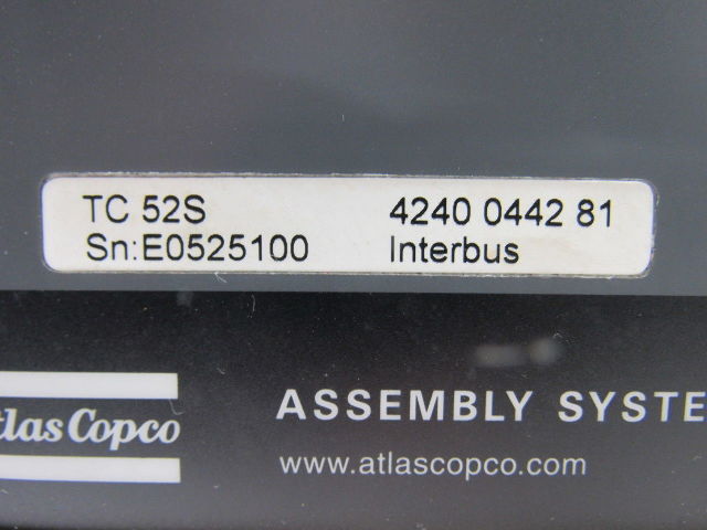 Atlas Copco TC 52S 4240 0442 81 200-480V 3Ph 0-480V 0-1600Hz Output Controller