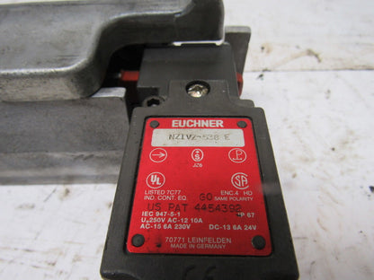 Euchner NZ1VZ-538 E Safety Interlock Switch W/ Door Handle Actuator