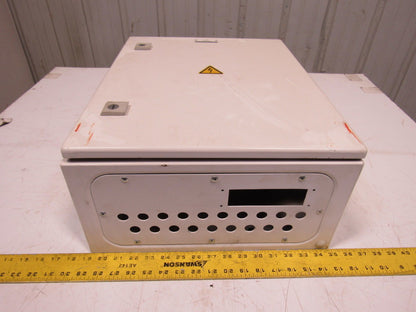 Rittal AE 1045 19-3/4"x15-3/4"x7-1/4" Electrical Enclosure Cabinet W/Back Plate