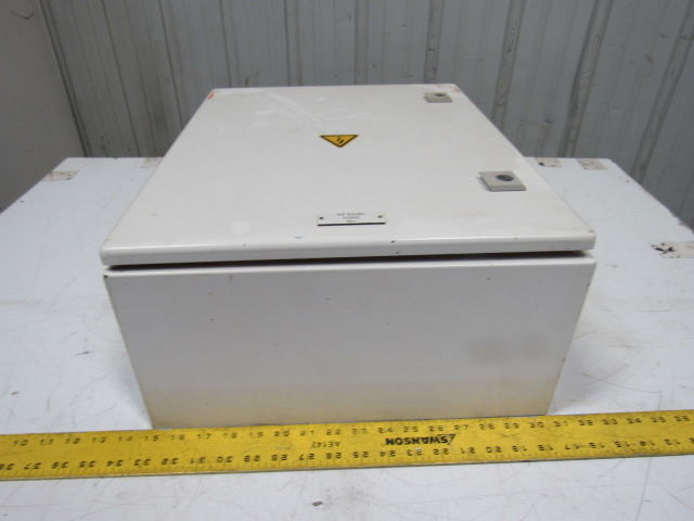 Rittal AE 1045 19-3/4"x15-3/4"x7-1/4" Electrical Enclosure Cabinet W/Back Plate