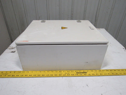 Rittal AE 1045 19-3/4"x15-3/4"x7-1/4" Electrical Enclosure Cabinet W/Back Plate