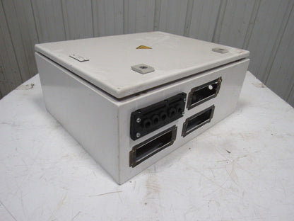 Rittal AE 1045 19-3/4"x15-3/4"x7-1/4" Electrical Enclosure Cabinet W/Back Plate