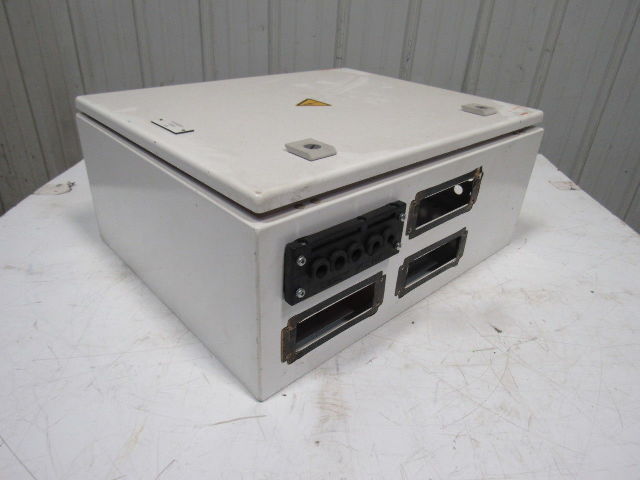 Rittal AE 1045 19-3/4"x15-3/4"x7-1/4" Electrical Enclosure Cabinet W/Back Plate