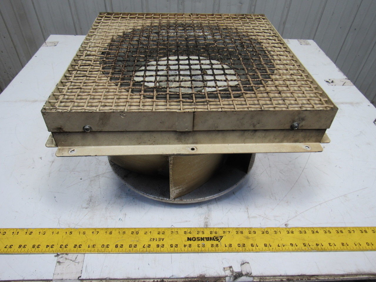 Ziehl-Abegg MK106-4EK.10.R 0.56Kw 14-1/2" Dia Forward Incline Fan W/Guard 230V