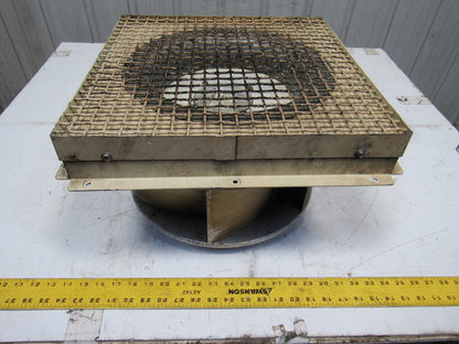 Ziehl-Abegg MK106-4EK.10.R 0.56Kw 14-1/2" Dia Forward Incline Fan W/Guard 230V