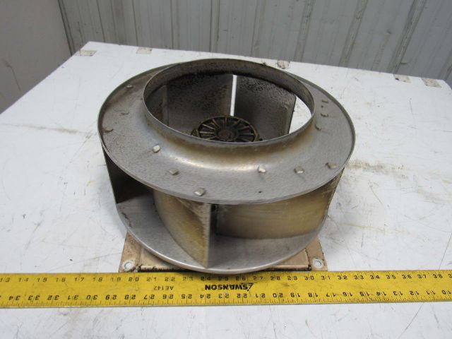Ziehl-Abegg MK106-4EK.10.R 0.56Kw 14-1/2" Dia Forward Incline Fan W/Guard 230V