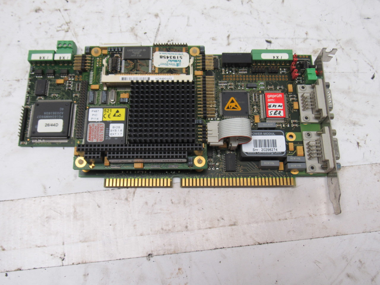 Phoenix Contact 2730145 IBS ISA FC/486DX/I-T-I45 Circuit Board Card