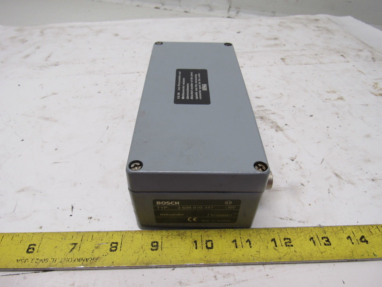 Bosch 3 608 870 347 Meßwandler Transducer Measurement Converter