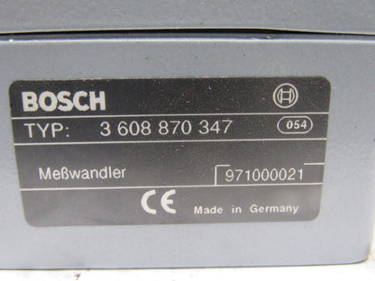 Bosch 3 608 870 347 Meßwandler Transducer Measurement Converter