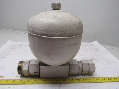 Hydac 02128812/112 3000 PSI 2.0 Liter Diaphragm Bladder Accumulator