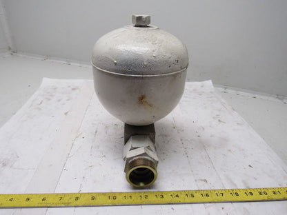 Hydac 02128812/112 3000 PSI 2.0 Liter Diaphragm Bladder Accumulator