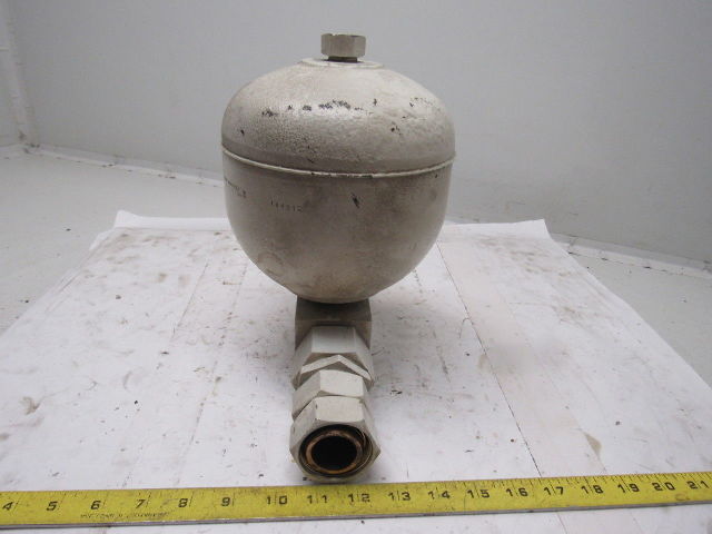 Hydac 02128812/112 3000 PSI 2.0 Liter Diaphragm Bladder Accumulator