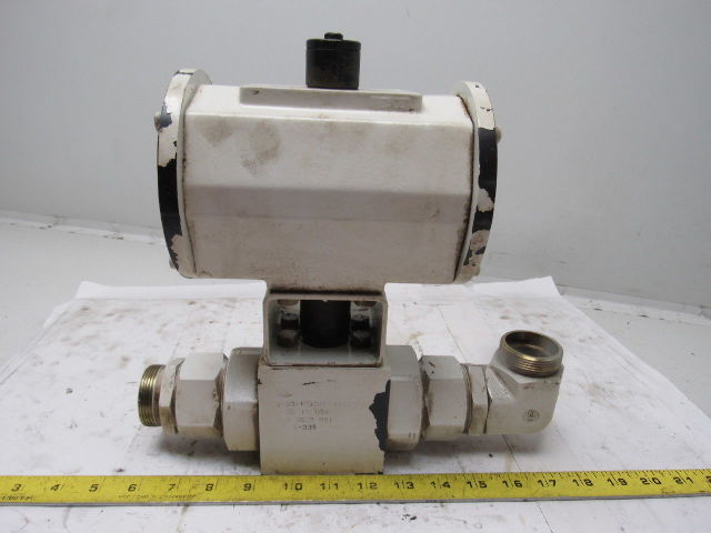 DMIC BV3D-1500BA-1113DAEH3 3000PSI 3Way Hydraulic Actuated 1-1/2" Ball Valve