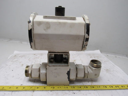 DMIC BV3D-1500BA-1113DAEH3 3000PSI 3Way Hydraulic Actuated 1-1/2" Ball Valve